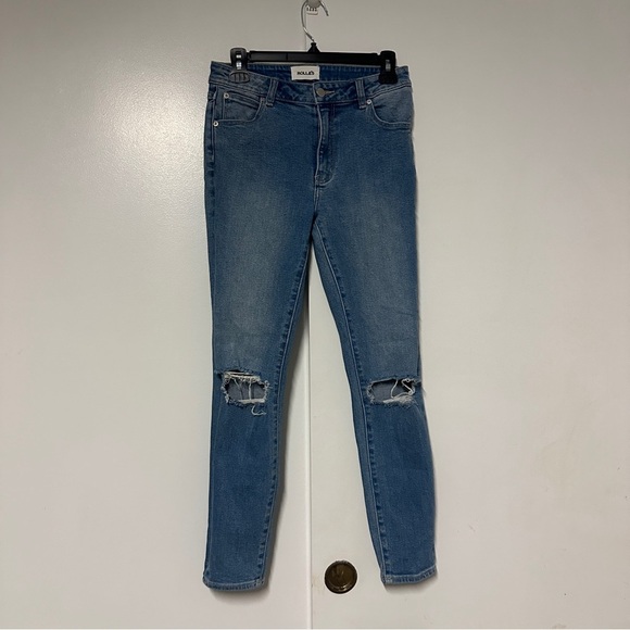 Rollas East Coast Super Skinny High Rise denim Jean Size 28 - Picture 2 of 10